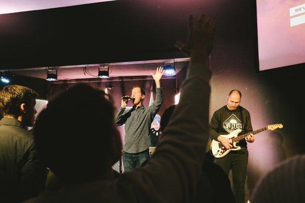 You're welcome at our church! Our church family includes all ages and love to worship with George Fox students during the school year!