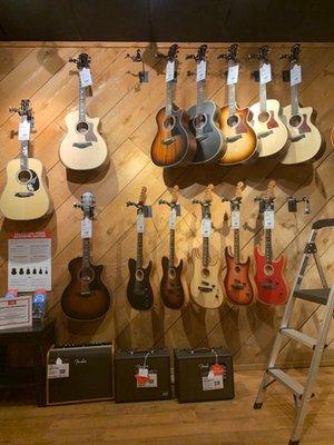 Guitar Room at Guitar Center