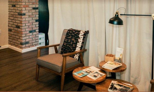 Inside view of Revive Naturopathic Medicine - Waiting Area