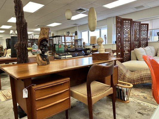 Danish teak desk