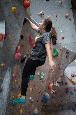 Climbing at Carabiner's