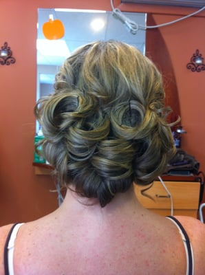 wedding updo