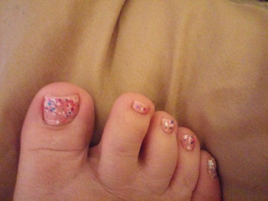 My British invasion toes!