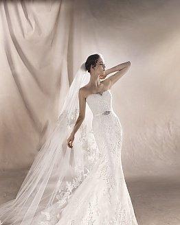 Pronovias Savila Wedding Gown.
 Call to schedule a fitting!