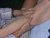 Hands-on manual therapy