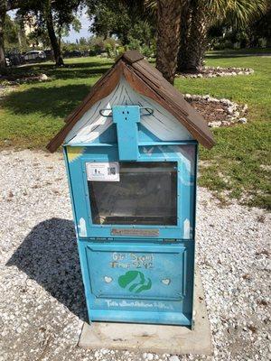 Little Free Library at Lakes Park - Children's Garden