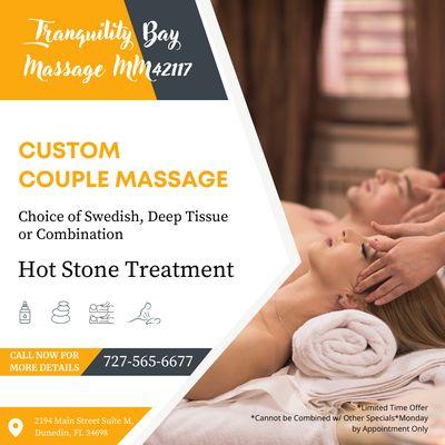 Tranquility Bay Massage
 MM42117
 Call us at 727-565-6677