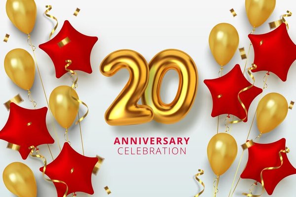 Celebrating 20 Years in Business - June 2022!