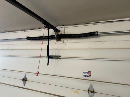 Garage door new spring replacements