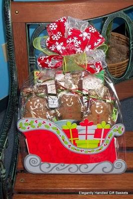 Gingerbread Men Sleigh