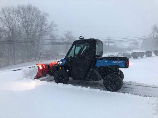 AJ's can install plows on your ATV or SXS.