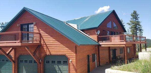 62 sq of Bridger Steel roofing