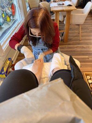 Spa pedicure