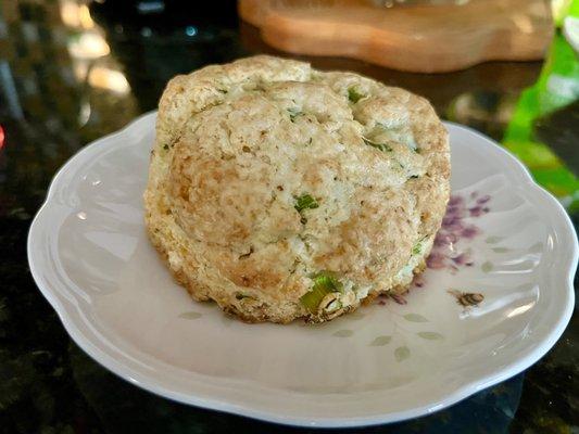 dill feta scone