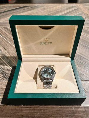 Rolex Mint Green Datejust