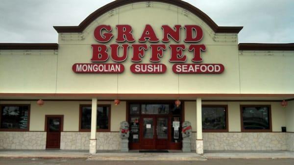 Grand Buffet Storefront.