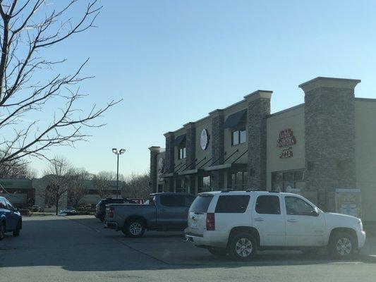 Storefront: Hoosier Market, DQ, and Noble Roman's