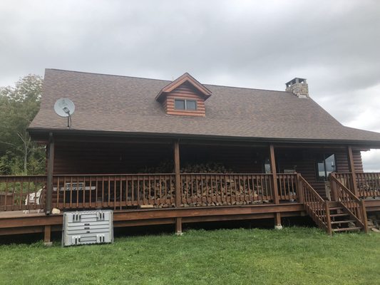 New shingle roof