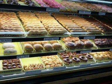 SOFT, CHEESE-CAKE-LIKE YEAST DONUTS, in Best Donuts on NE 23rd Street, Midwest City, ^^