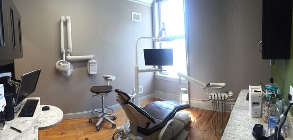 One of our operatory rooms with stated of the art dental equipment!