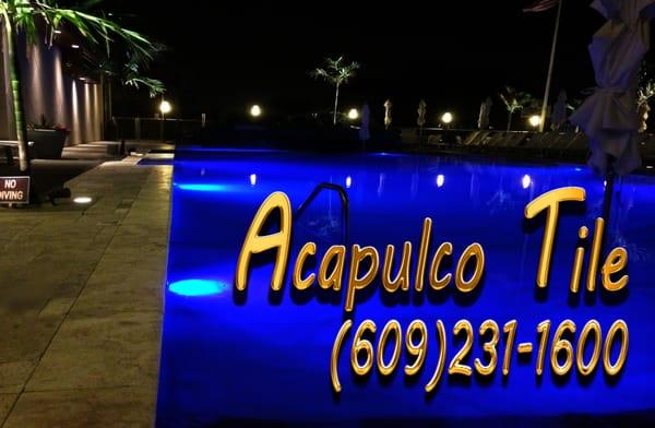 Acapulco Tile. We are capable of exceeding your expectations in any tile job. Custom one offs, Color matching, Unique designs. Call now.