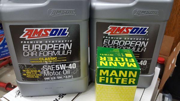 Premium quality, manufacturer approved Amsoil products in stock!