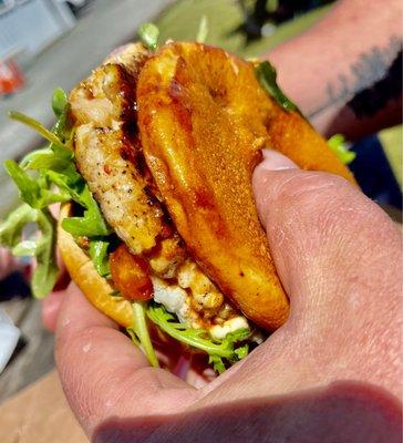 Buffalo Chicken Burger