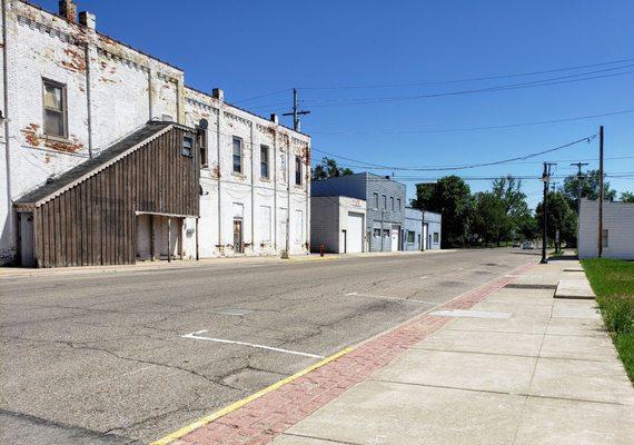 Buildings on Jonesville St. in Downtown Montpelier