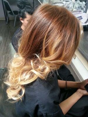 Ombre done by Valerie Rodriguez