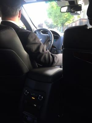 My driver- Luis, he did an awesome job taking me to San Jose airport