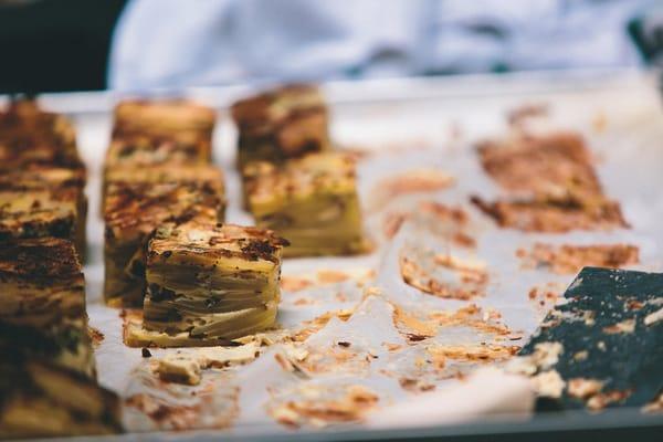 Capers Catering potatoes YUM, photo by Forevercandid Photography