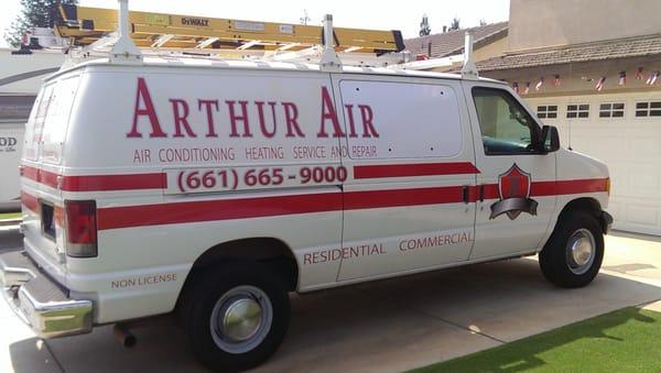 Arthur Air ensures professional service that satisfies the customer and finishes the job.