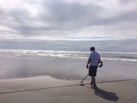 Beach combing