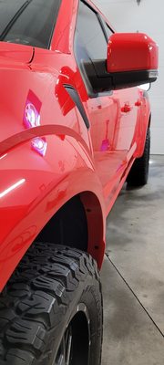 Ford Raptor in for a ceramic coating.