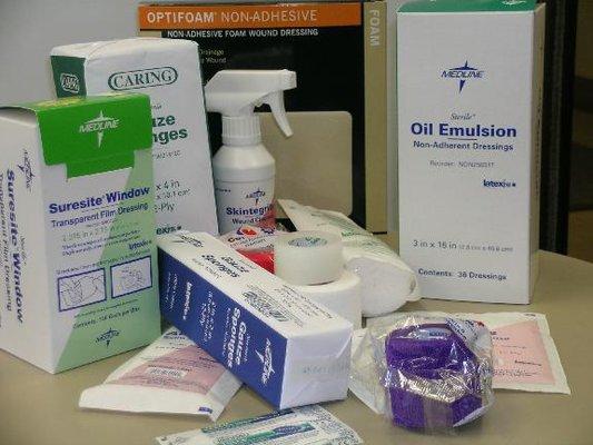 Wound care supplies