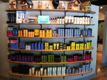 Our front retail selection. KMS and Goldwell products