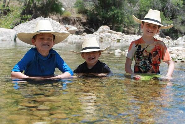 Palm hats for the entire family