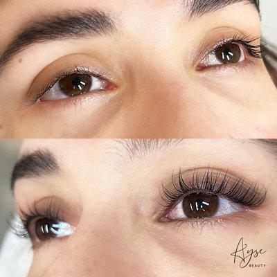 Lash Lifting and Tint