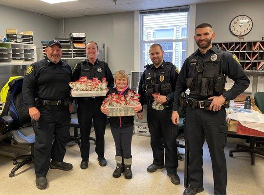 Christmas Cookies for Augusta's finest!