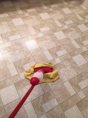 We love making floors shine! If you hate doing floors but love doing your other cleaning just bring us in for a floor cleaning.