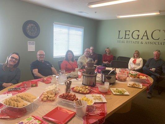 Fondue Fun at Legacy Real Estate Livermore Office!