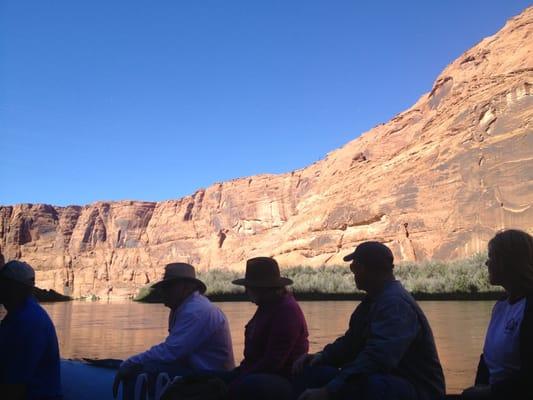 On the Colorado River Float in Glen Canyon