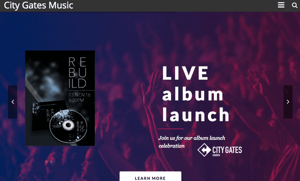 citygatesmusic.com, Rebuild the new album by City Gates Music