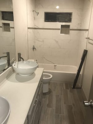 New guest bathroom