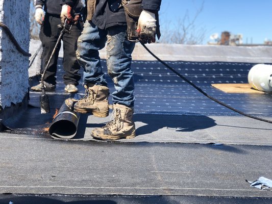 Rubber Roof INSTALLATION