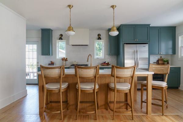 An updated kitchen pays respect to the original charm of this  historic Rose Park home.