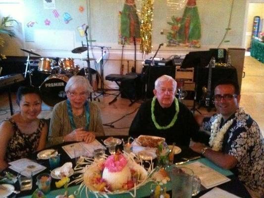 Hawaiian theme event at the Burlingame Lions Hall