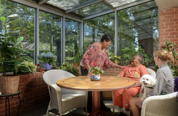 Solarium in Assisted Living