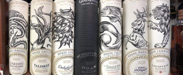 Game of thrones limited edition whisky