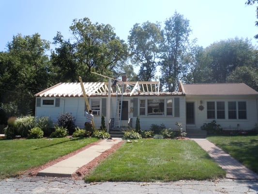 Auburn, MA Roof Re-framing